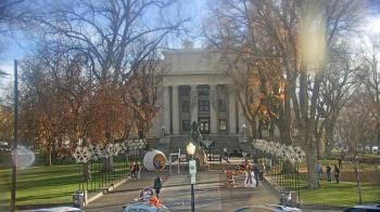 Weather camera view of Prescott Courthouse Square.
