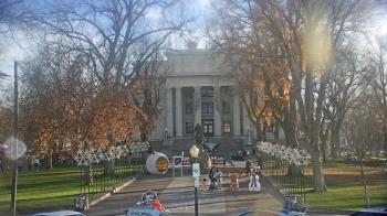 Weather camera view of Prescott Courthouse Square.