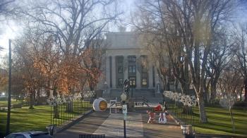 Weather camera view of Prescott Courthouse Square.