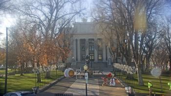 Weather camera view of Prescott Courthouse Square.