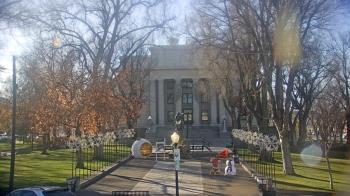 Weather camera view of Prescott Courthouse Square.
