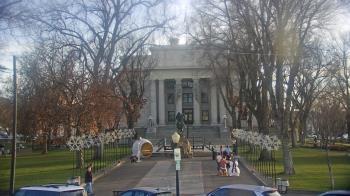 Weather camera view of Prescott Courthouse Square.