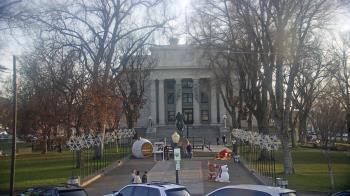 Weather camera view of Prescott Courthouse Square.