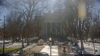 Weather camera view of Prescott Courthouse Square.