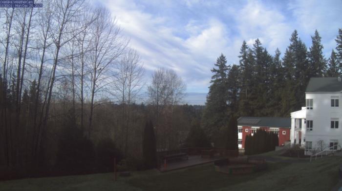 Weather camera view of The Overlake School.