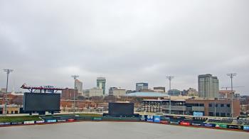 Weather camera view of Riverfront Stadium.