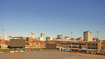 Weather camera view of Riverfront Stadium.