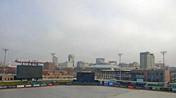 Weather camera view of Riverfront Stadium.