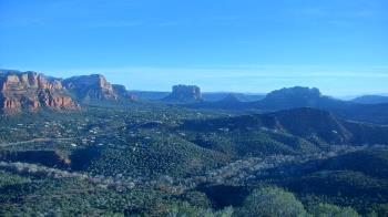 Weather camera view of Aeron Networks - Sedona Airport.