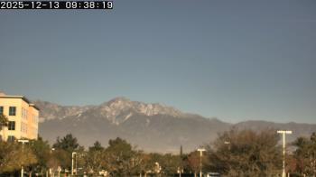 Weather camera view of San Bernardino CA.