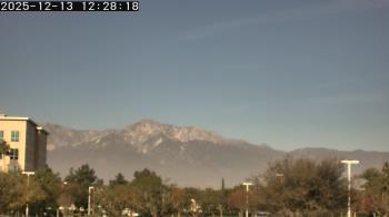 Weather camera view of San Bernardino CA.