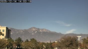 Weather camera view of San Bernardino CA.