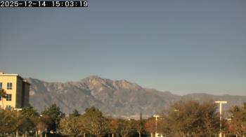 Weather camera view of San Bernardino CA.