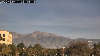 Weather camera view of San Bernardino CA.