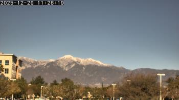 Weather camera view of San Bernardino CA.