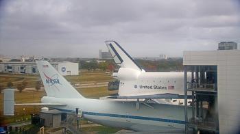 Weather camera view of Space Center Houston.