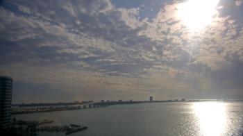 Weather camera view of Van Wezel Performing Arts Hall.