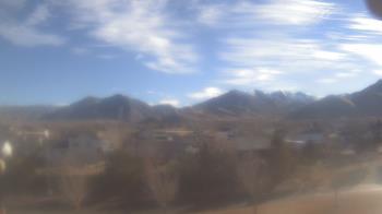 Weather camera view of Blue Peak HS.