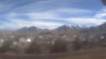 Weather camera view of Blue Peak HS.