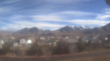 Weather camera view of Blue Peak HS.