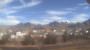 Weather camera view of Blue Peak HS.