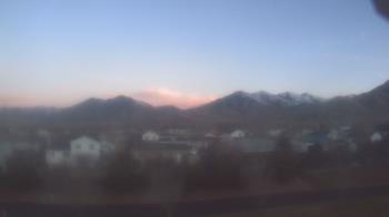 Weather camera view of Blue Peak HS.