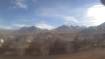 Weather camera view of Blue Peak HS.