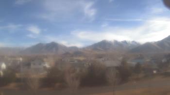 Weather camera view of Blue Peak HS.