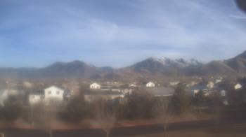 Weather camera view of Blue Peak HS.