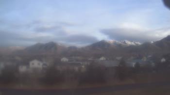Weather camera view of Blue Peak HS.