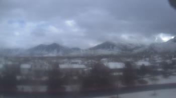 Weather camera view of Blue Peak HS.