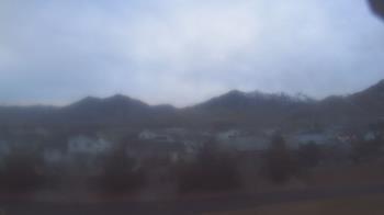 Weather camera view of Blue Peak HS.