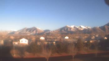 Weather camera view of Blue Peak HS.