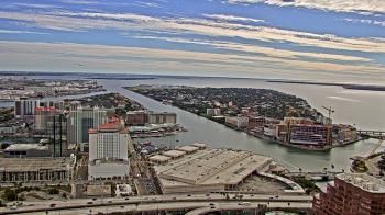 Weather camera view of One Tampa City Center.