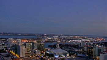 Weather camera view of One Tampa City Center.