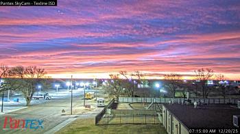 Weather camera view of Texline ISD.
