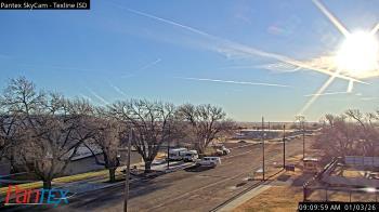 Weather camera view of Texline ISD.