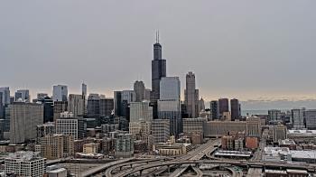 Weather camera view of UIC - University of Illinois Chicago.