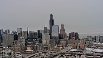 Weather camera view of UIC - University of Illinois Chicago.