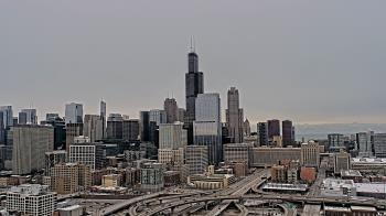 Weather camera view of UIC - University of Illinois Chicago.