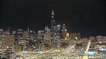 Weather camera view of UIC - University of Illinois Chicago.