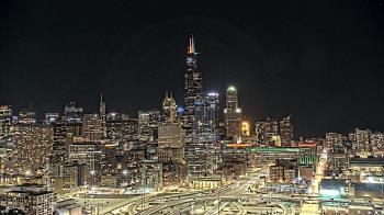 Weather camera view of UIC - University of Illinois Chicago.