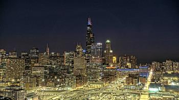 Weather camera view of UIC - University of Illinois Chicago.