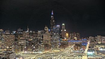 Weather camera view of UIC - University of Illinois Chicago.