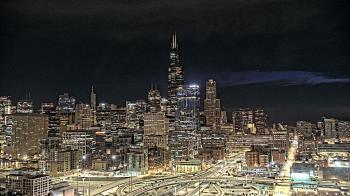 Weather camera view of UIC - University of Illinois Chicago.