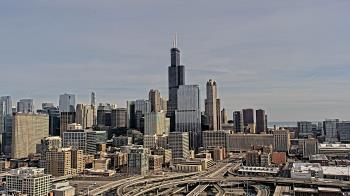 Weather camera view of UIC - University of Illinois Chicago.
