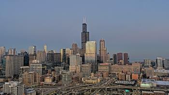Weather camera view of UIC - University of Illinois Chicago.