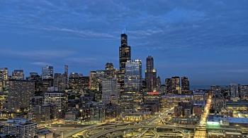 Weather camera view of UIC - University of Illinois Chicago.