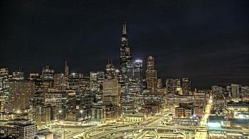 Weather camera view of UIC - University of Illinois Chicago.