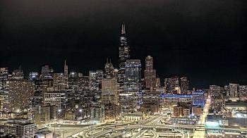 Weather camera view of UIC - University of Illinois Chicago.